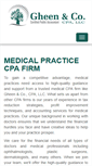 Mobile Screenshot of medicalpracticecpa.com